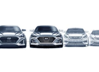Обновленная Hyundai Sonata засветилась на эскизах