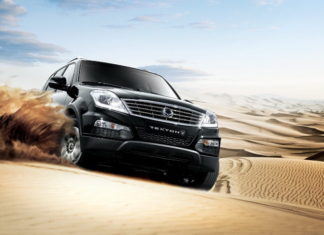 В Украину едет SsangYong Rexton W Prestige