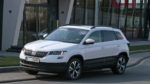Кроссовер Skoda Karoq, пойманный на тестах фотошпионами