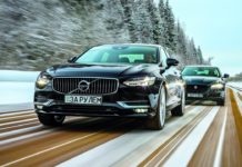 Volvo S90 vs Jaguar XF: Время – деньги