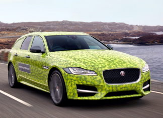 Новый универсал Jaguar XF Sportbrake к дебюту готов