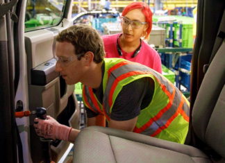 Марк Цукерберг поработал на конвейере Ford