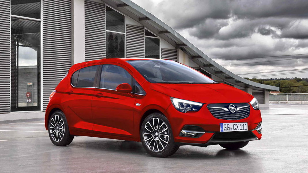 Рендеринг новой Opel Corsa