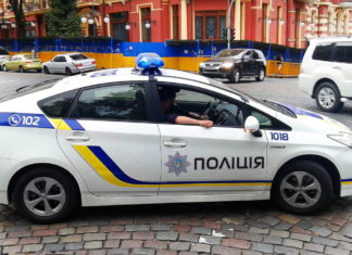Дорожная полиция Украины вышла на большую дорогу