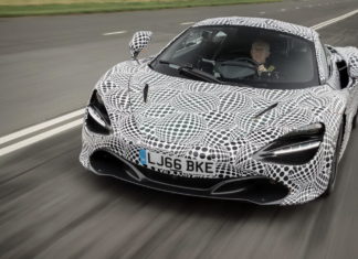 Самый быстрый McLaren выехал на тесты