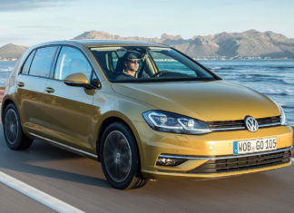 Самым популярным авто Европы остаётся VW Golf