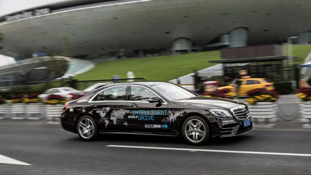 Autonomous Mercedes S-Class