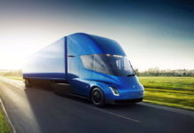 Грузовик Tesla Semi. Быстрый как пуля