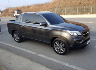 Рассекречен новый пикап SsangYong