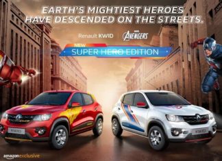 Бюджетник Renault Kwid стал «супергероем»