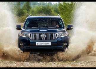 Toyota Land Cruiser Prado 2018. Намибия