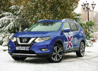 Nissan X-Trail: Через снежные вихри