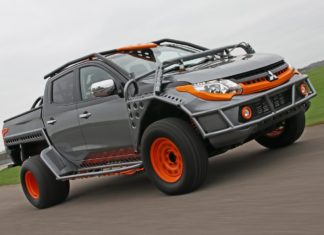 Mitsubishi построила “злой” пикап для шоу «Форсаж»