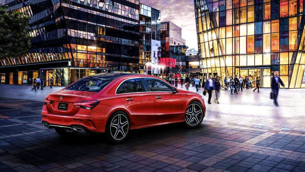 Mercedes-Benz A-Klass sedan 8
