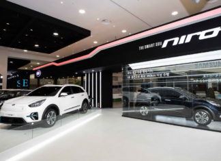 Kia представила полностью электрический кроссовер Niro EV