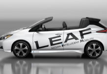 Новый Nissan Leaf лишился крыши