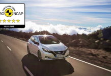 Электрокар Nissan Leaf отлично разбился на краш-тестах