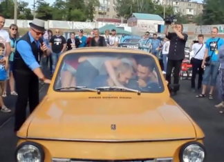 Побит рекорд вместимости “Запорожца”