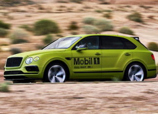 Bentley Bentayga вскарабкается на гору Пайкс-Пик