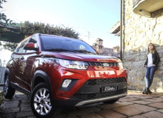 Индийский псевдокросс Mahindra KUV100 приехал в Европу