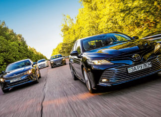 Toyota Camry против конкурентов – большой тест