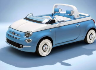 Fiat 500 превратили в пляжный пикап. С душем!