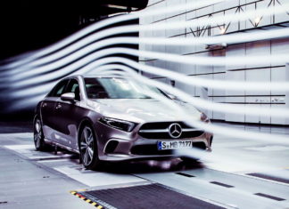 Новый седан Mercedes A-Class – чемпион по аэродинамике