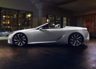 Флагманский Lexus LC стал кабриолетом