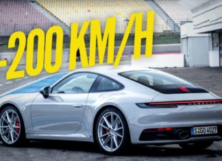 Новый Porsche 911 набирает 200 км/ч всего за 10 секунд (ВИДЕО)