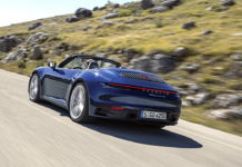 Первый живой взгляд на новый кабриолет Porsche 911 (ВИДЕО)
