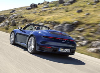Первый живой взгляд на новый кабриолет Porsche 911 (ВИДЕО)