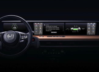 Новый электрокар Honda: дисплеи во всю ширину