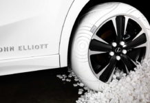 Паркетник Lexus UX обули в «кроссовки» Nike