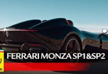Ferrari Monza SP1 и SP2: стиль 1950-х и 800 л.с. под капотом (ВИДЕО)