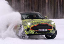 Первый кроссовер Aston Martin вырвался за Полярный круг (ВИДЕО) Aston Martin DBX