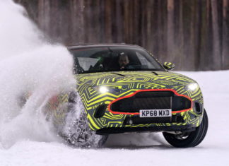 Первый кроссовер Aston Martin вырвался за Полярный круг (ВИДЕО) Aston Martin DBX