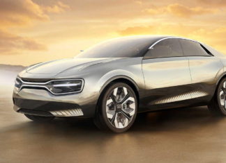 Седан-кроссовер от Kia: двери нараспашку и 21 дисплей в салоне Imagine by Kia