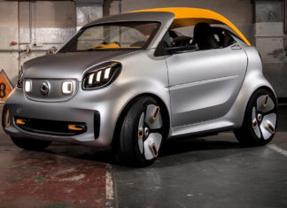Кабриолет Smart Forease+: крыша от непогоды и электрическое сердце Smart Forease+