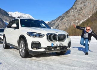 BMW X5 2019: мастер дрифта, или корова на льду?