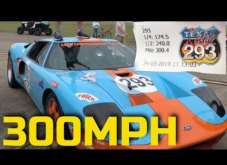 2500-сильный Ford GT разогнался до 483 км/ч (ВИДЕО)