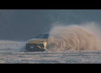 Lamborghini Urus показал “пляжный” режим