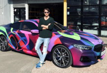 Флагманский BMW 8-серии раскрасили не по-детски Kyiv Art Week
