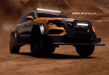 Кроссовер Bentley Bentayga стал настоящим вездеходом Bengala Bentayga Squared