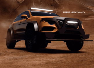 Кроссовер Bentley Bentayga стал настоящим вездеходом Bengala Bentayga Squared