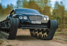 Из Bentley Continental получился роскошный танк