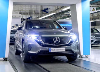 Первый электрокроссовер Mercedes поступил в продажу