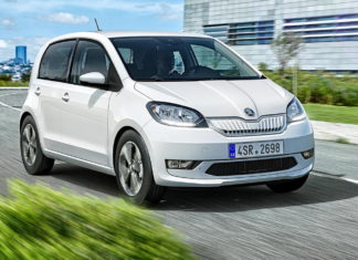 Хэтчбек Skoda Citigo первым примерил на себя электротягу Skoda Citigoe iV