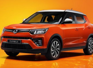 SsangYong Tivoli: свежая внешность, цифровая приборка и моторы от Korando SsangYong Tivoli