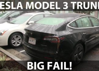 Tesla Model 3: дефект или особенность? (ВИДЕО)