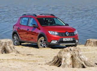 Renault Sandero Stepway: 197 мм клиренса Renault Sandero Stepway